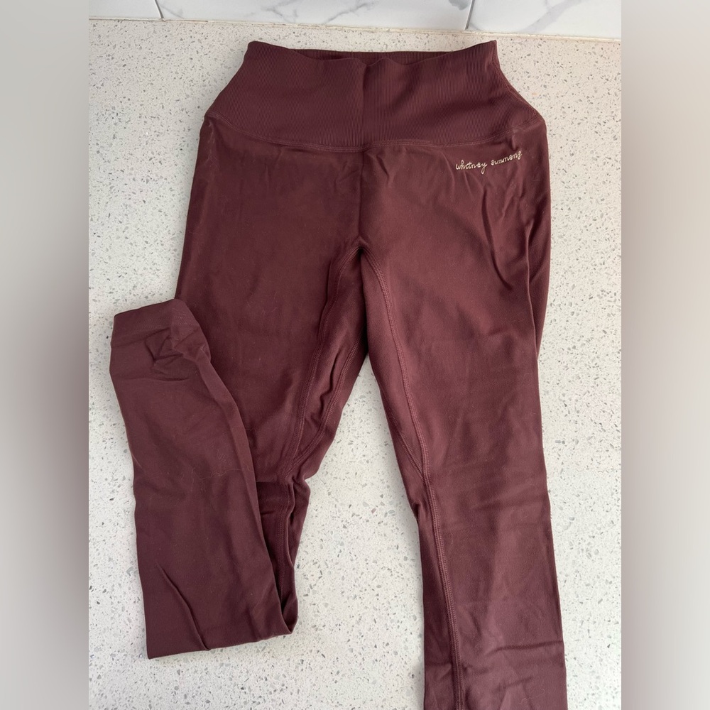 Gymshark Whitney Simmons Rib Waist Leggings